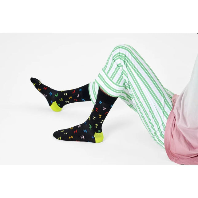 Happy Socks Dames &amp; Heren Fantasie Sokken Palm Sock Plm01 - Jambelles