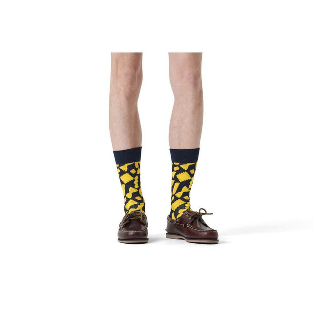 Happy Socks Dames &amp; Heren Fantasie Sokken Pasta Sock P004489 - Jambelles