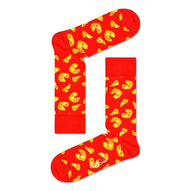 Happy Socks Dames &amp; Heren Fantasie Sokken Pizza Sock PIZ01 - Jambelles
