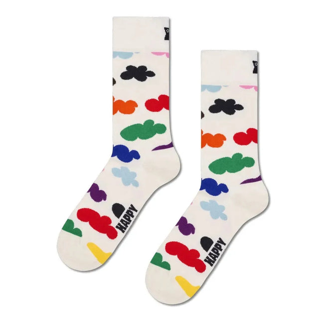 Happy Socks Dames &amp; Heren Fantasie Sokken Pride Cloudy Sock P004523 - Jambelles