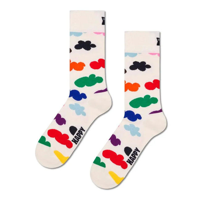 Happy Socks Dames &amp; Heren Fantasie Sokken Pride Cloudy Sock P004523 - Jambelles