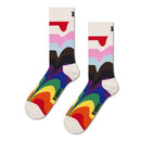 Happy Socks Dames &amp; Heren Fantasie Sokken Pride Liquid Stripe Sock P004524 - Jambelles