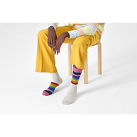 Happy Socks Dames &amp; Heren Fantasie Sokken Pride Rainbow Sock PRR01 - Jambelles