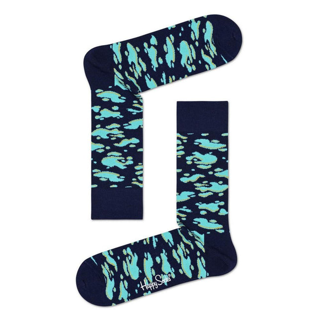Happy Socks Dames &amp; Heren Fantasie Sokken Puddle Sock PUD01 - Jambelles