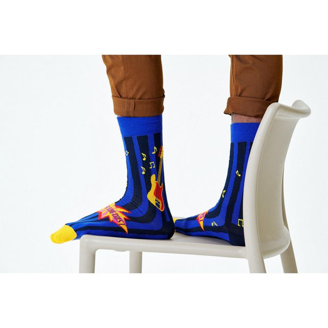 Happy Socks Dames &amp; Heren Fantasie Sokken Queen Another one Bites the Dust QUE01 ABD - Jambelles