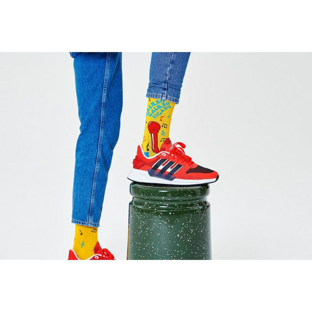 Happy Socks Dames &amp; Heren Fantasie Sokken Queen Bohemian Rapsody QUE01 BR - Jambelles