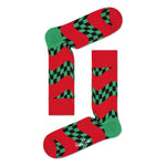 Happy Socks Dames &amp; Heren Fantasie Sokken Race Sock RAC01 - Jambelles