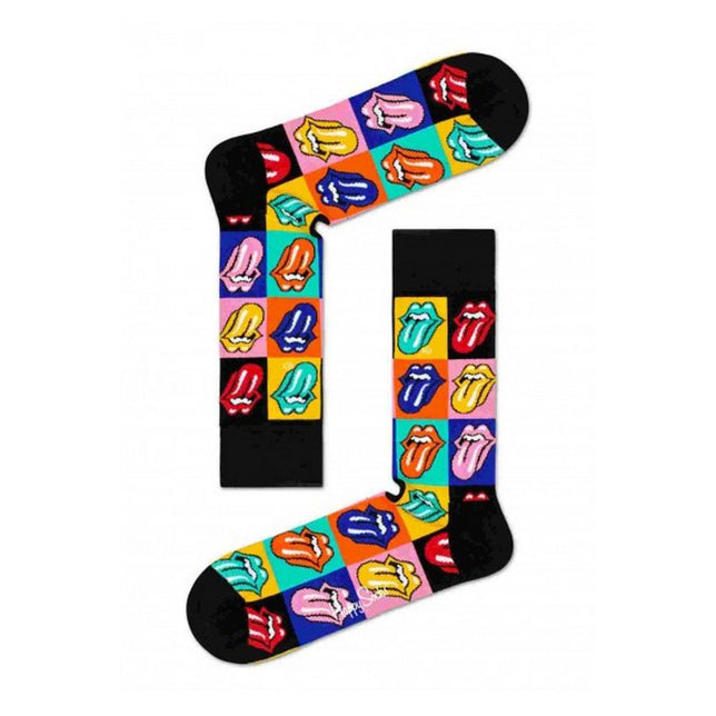 Happy Socks Dames &amp; Heren Fantasie Sokken Rolling Stones Collect RLS01 - Jambelles
