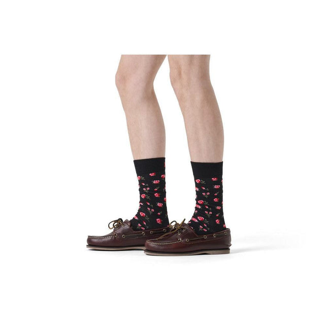 Happy Socks Dames &amp; Heren Fantasie Sokken Roses Sock P004527 - Jambelles