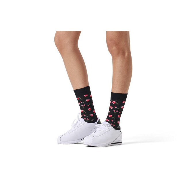 Happy Socks Dames &amp; Heren Fantasie Sokken Roses Sock P004527 - Jambelles