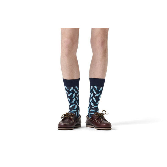 Happy Socks Dames &amp; Heren Fantasie Sokken Sardine Sock P004485 - Jambelles