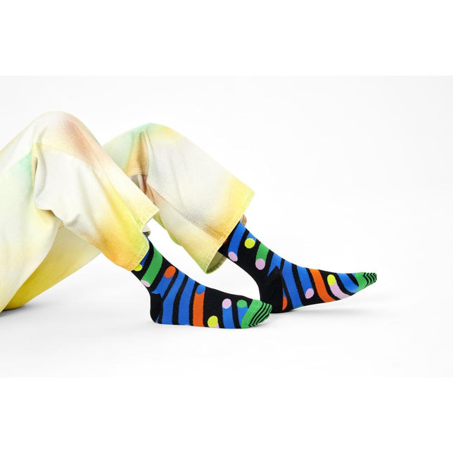 Happy Socks Dames &amp; Heren Fantasie Sokken Shooting Star SHO01 - Jambelles