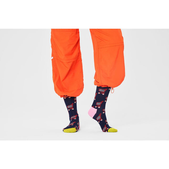 Happy Socks Dames &amp; Heren Fantasie Sokken Shop Till You Drop SYD01. - Jambelles