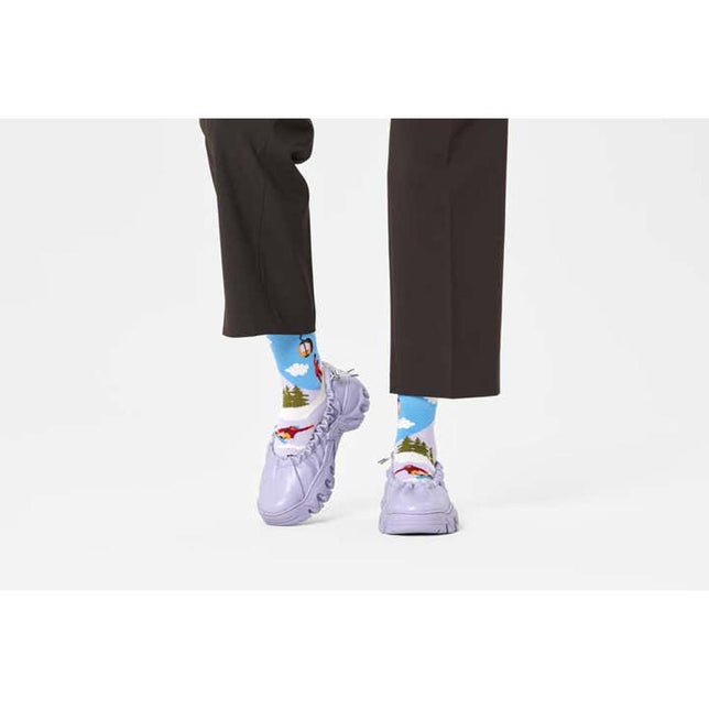 Happy Socks Dames &amp; Heren Fantasie Sokken Snowboard Sock P001511 - Jambelles