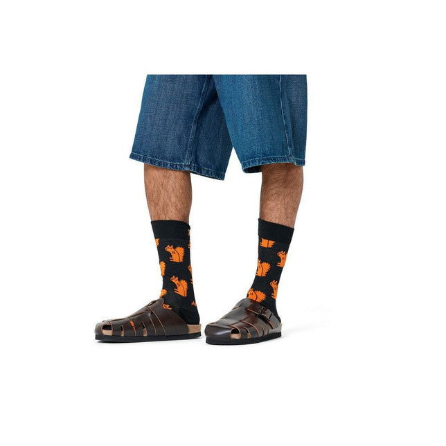 Happy Socks Dames &amp; Heren Fantasie Sokken Squirrel Sock P003791 - Jambelles