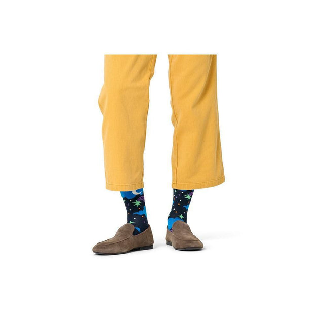 Happy Socks Dames &amp; Heren Fantasie Sokken Starry Sky Sock P003181 - Jambelles