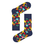 Happy Socks Dames &amp; Heren Fantasie Sokken Stars STA01 - Jambelles