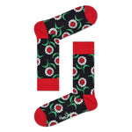 Happy Socks Dames &amp; Heren Fantasie Sokken Sunflower Sock SFW01 - Jambelles