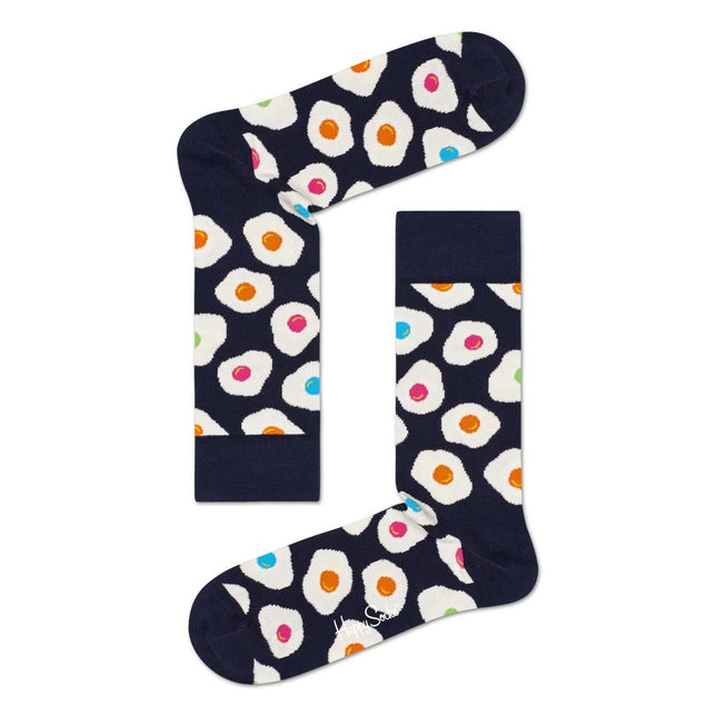 Happy Socks Dames &amp; Heren Fantasie Sokken Sunny Side Up Socks EGS01 - Jambelles