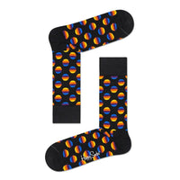 Happy Socks Dames &amp; Heren Fantasie Sokken Sunrise Dot SUD01 - Jambelles