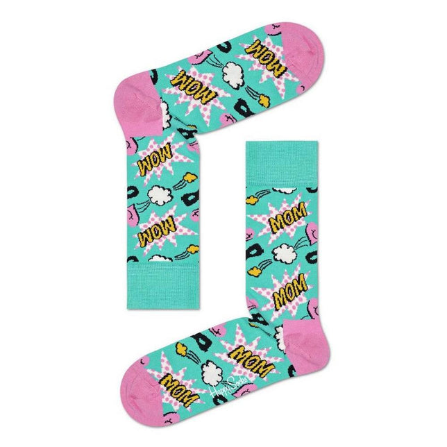 Happy Socks Dames &amp; Heren Fantasie Sokken Super Mom MOM01 - Jambelles
