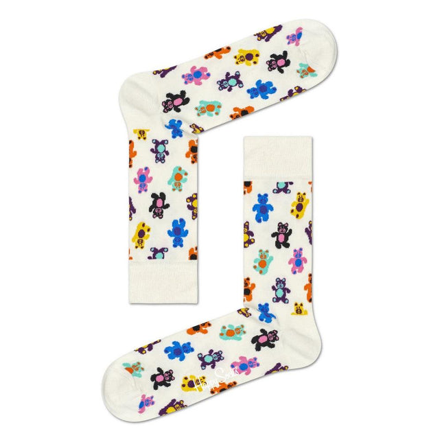 Happy Socks Dames &amp; Heren Fantasie Sokken Teddybear Sock TED01 - Jambelles