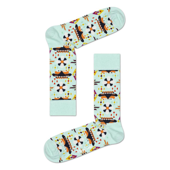 Happy Socks Dames &amp; Heren Fantasie Sokken Temple Blossom Sock TBL01 - Jambelles