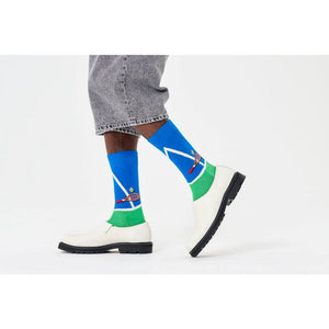 Happy Socks Dames &amp; Heren Fantasie Sokken Tennis Sock P002589 - Jambelles