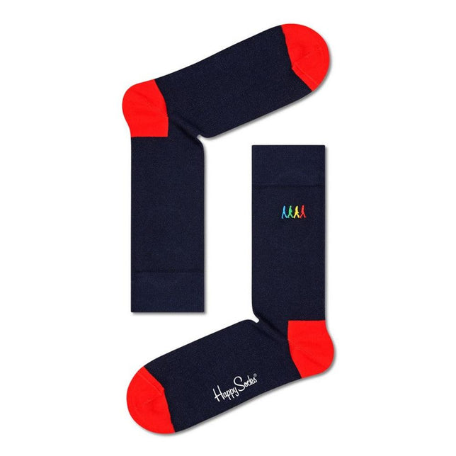 Happy Socks Dames &amp; Heren Fantasie Sokken The Beatles 4-Pack Gift Set 4P XBEA09 - Jambelles