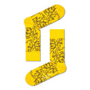 Happy Socks Dames &amp; Heren Fantasie Sokken The Beatles 4-Pack Gift Set 4P XBEA09 - Jambelles