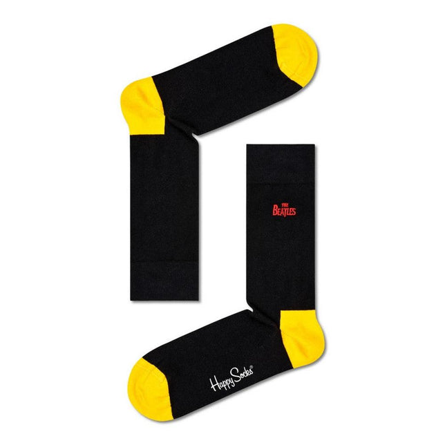Happy Socks Dames &amp; Heren Fantasie Sokken The Beatles 4-Pack Gift Set 4P XBEA09 - Jambelles