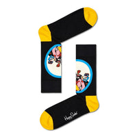 Happy Socks Dames &amp; Heren Fantasie Sokken The Beatles Collector 24-Pack Gift Set XBEA41 - Jambelles