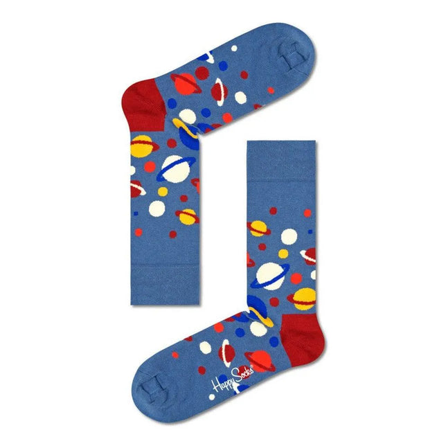Happy Socks Dames &amp; Heren Fantasie Sokken The Milky Way Mil01 - Jambelles