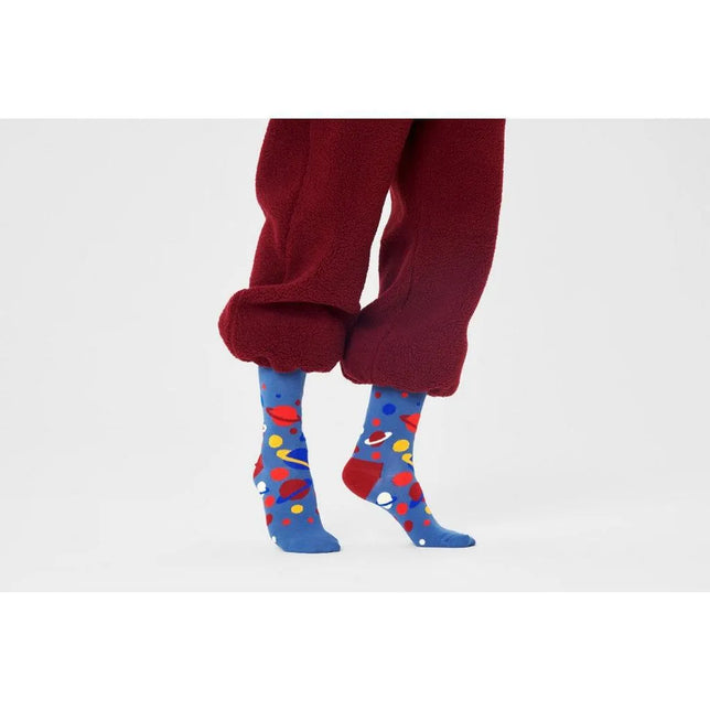 Happy Socks Dames &amp; Heren Fantasie Sokken The Milky Way Mil01 - Jambelles