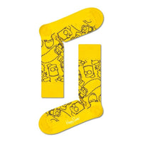 Happy Socks Dames &amp; Heren Fantasie Sokken The Simpsons Family Sock SIM01 - Jambelles