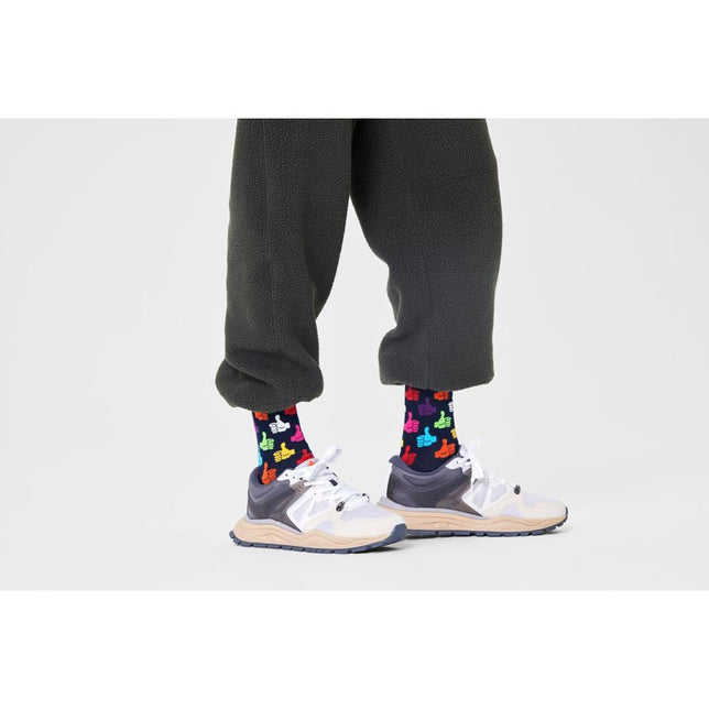 Happy Socks Dames &amp; Heren Fantasie Sokken Thumbs Up Sock THU01 - Jambelles
