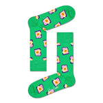 Happy Socks Dames &amp; Heren Fantasie Sokken Toast Sock TOT01 - Jambelles