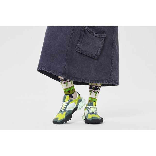 Happy Socks Dames &amp; Heren Fantasie Sokken Veggie Stripe Sock P000135 - Jambelles