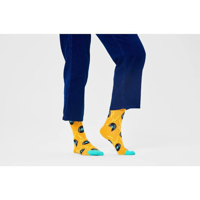 Happy Socks Dames &amp; Heren Fantasie Sokken Vinyl Sock Vin01 - Jambelles