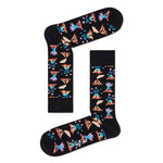 Happy Socks Dames &amp; Heren Fantasie Sokken Volcano VLC01 - Jambelles