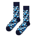 Happy Socks Dames &amp; Heren Fantasie Sokken Waves Sock P000036 - Jambelles