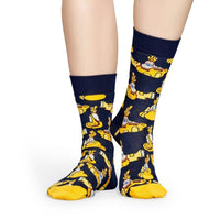 Happy Socks Dames &amp; Heren Fantasie Sokken Yellow Submarine Socks BEA01 ys - Jambelles