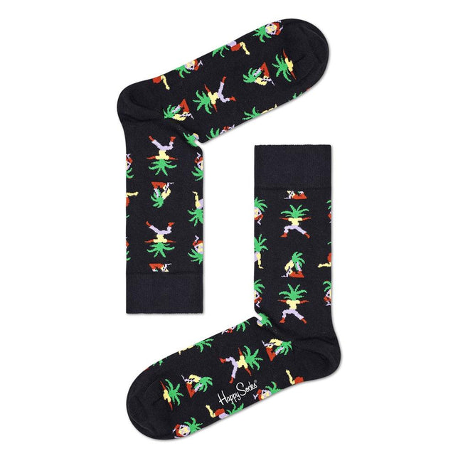Happy Socks Dames &amp; Heren Fantasie Sokken Yoga Palm Sock YOG01 - Jambelles