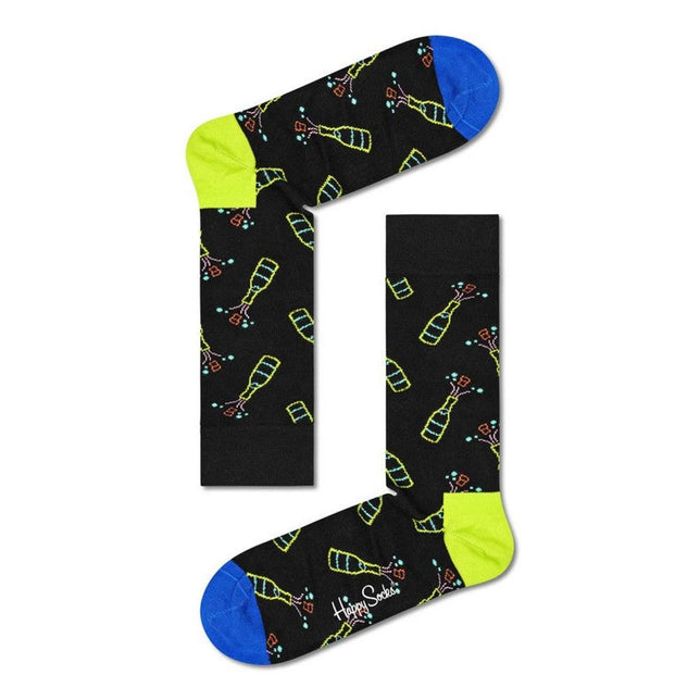 Happy Socks Dames &amp; Heren Fantasie Sokken You Did It Socks Gift Set 2P XYDI02 - Jambelles