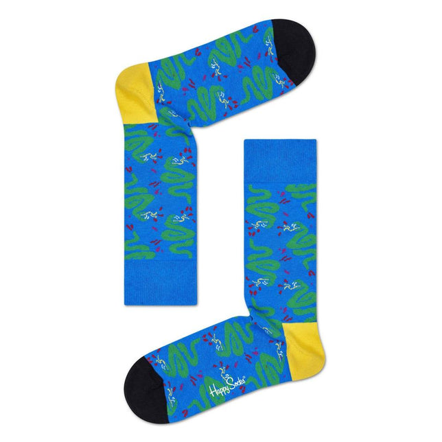 Happy Socks Dames &amp; Heren Sokken Snake SNA01 - Jambelles