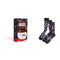 Happy Socks Dames Kousen 3-Pack Holiday Navy Gift Set 3-Pack P001740 - Jambelles