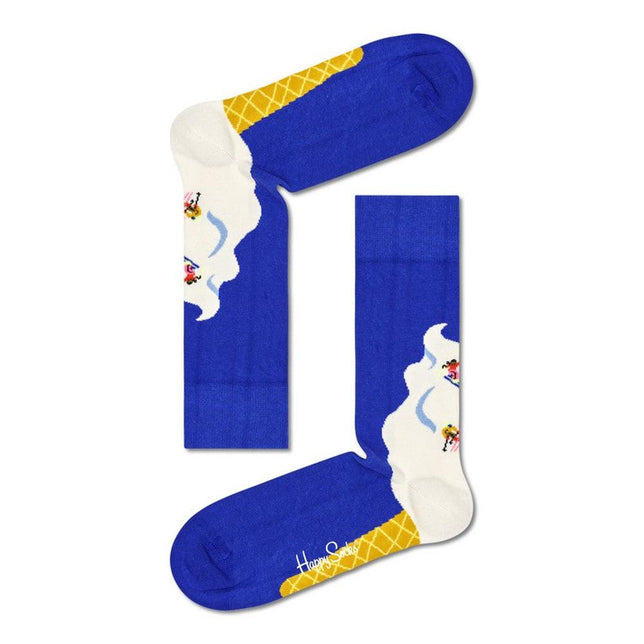 Happy Socks Kinder Sokken 3-Pack Downhill Skiing Set 3P XDSK08 - Jambelles