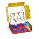 Happy Socks Kinder Sokken 3-Pack Downhill Skiing Set 3P XDSK08 - Jambelles