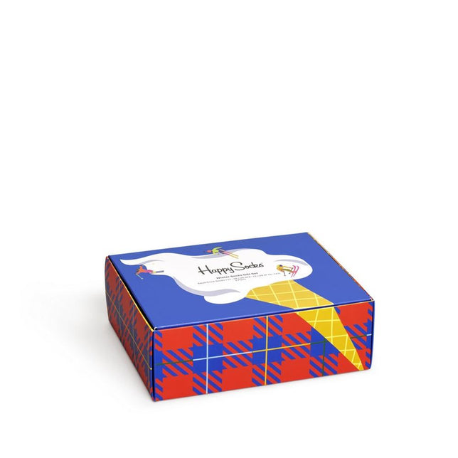 Happy Socks Kinder Sokken 3-Pack Downhill Skiing Set 3P XDSK08 - Jambelles