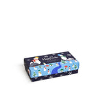 Happy Socks Kinder Sokken 3-Pack Snowman Socks Gift Set 3P XSNO08 - Jambelles